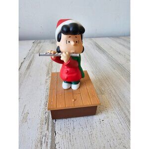 Hallmark lucy flute band orchestra Xmas decor animated sound